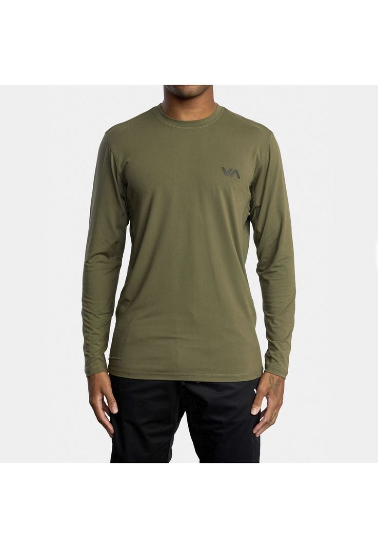 Polera Hombre Sport Vent Ls M Kttp Verde-0