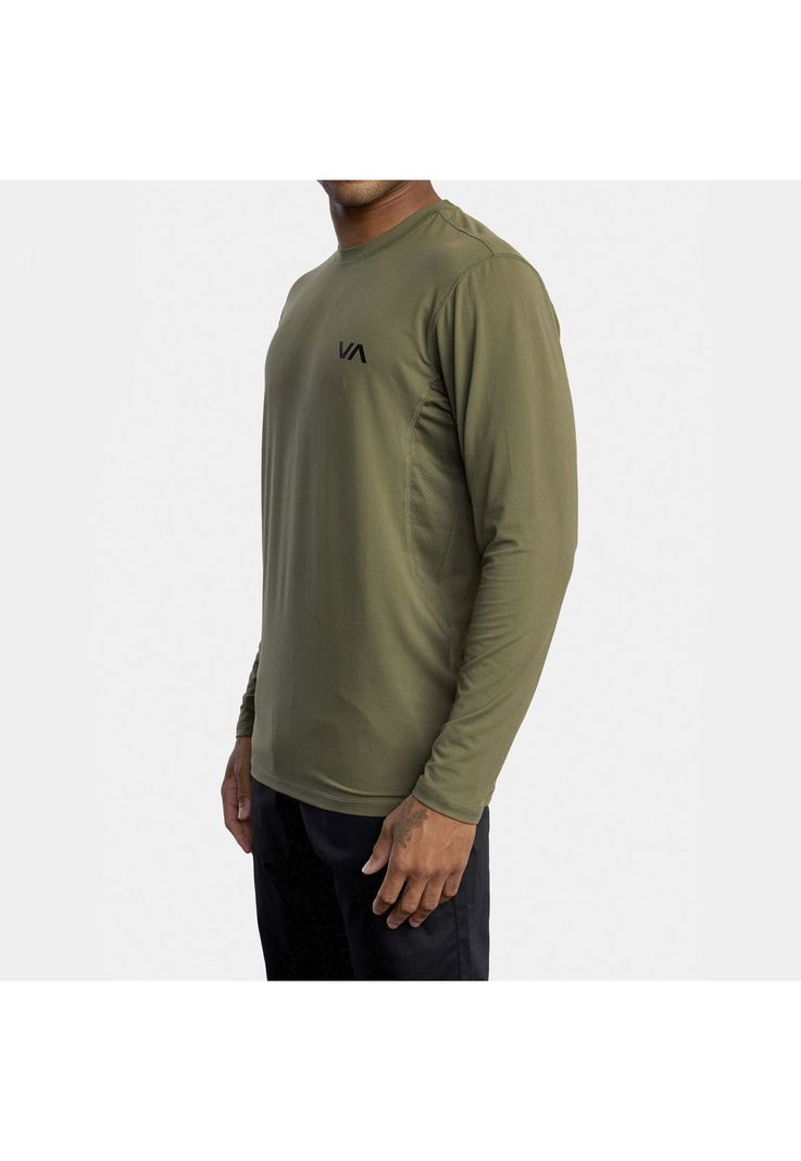 Polera Hombre Sport Vent Ls M Kttp Verde-4
