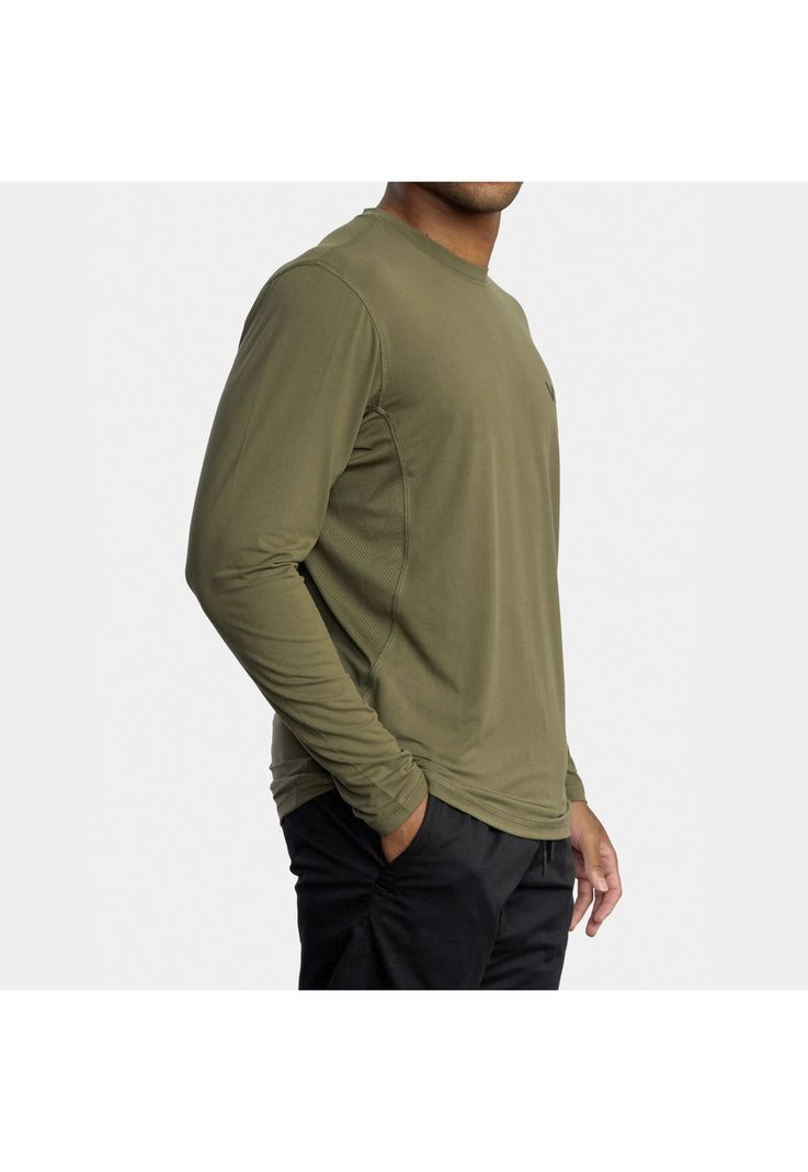 Polera Hombre Sport Vent Ls M Kttp Verde-5