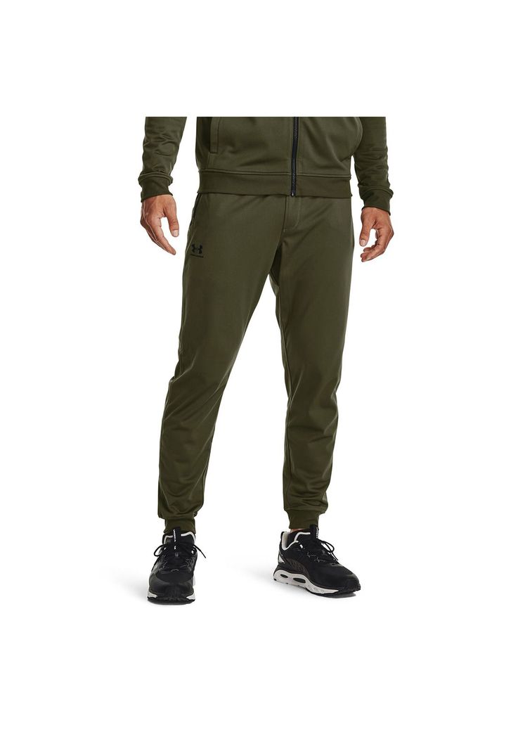 Jogger UA Sportstyle Tricot para hombre Verde-3