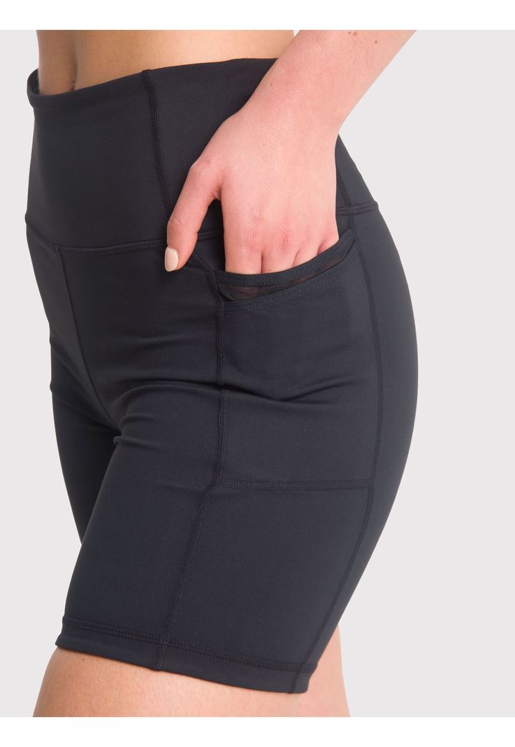 Short deportivo Mujer Rose Negro-1