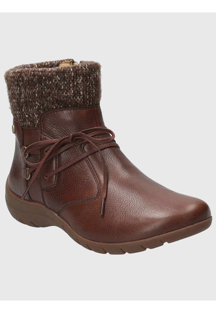 Botin Cuero Mujer Malmo Ii Café-0