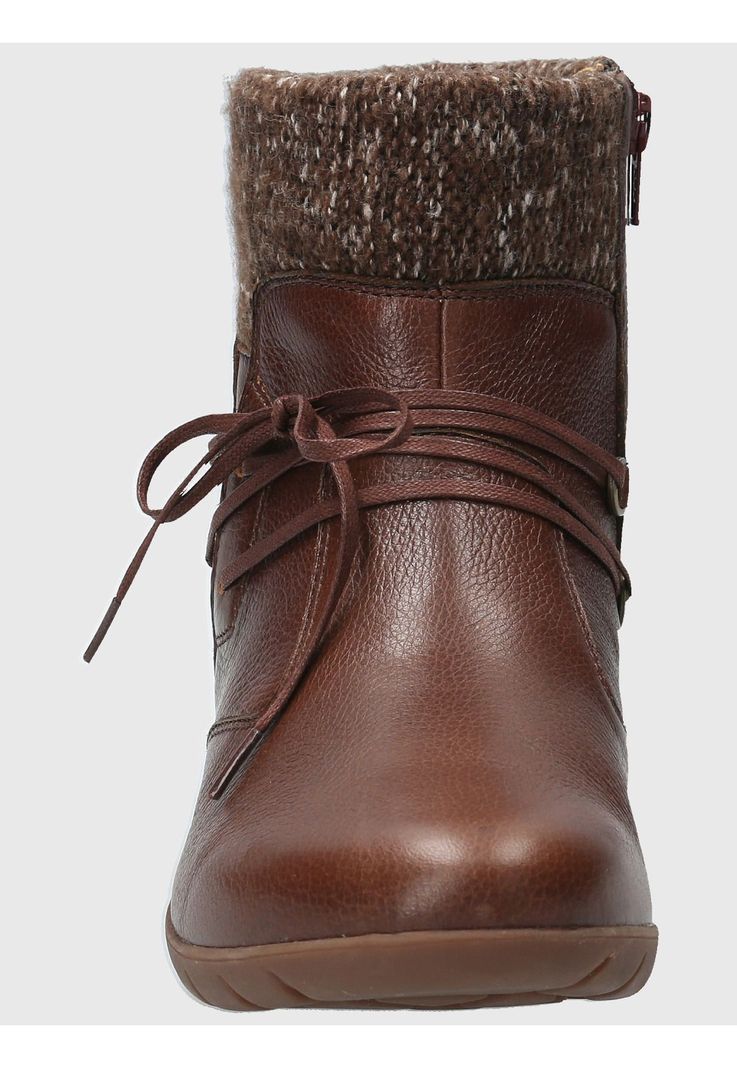 Botin Cuero Mujer Malmo Ii Café-3