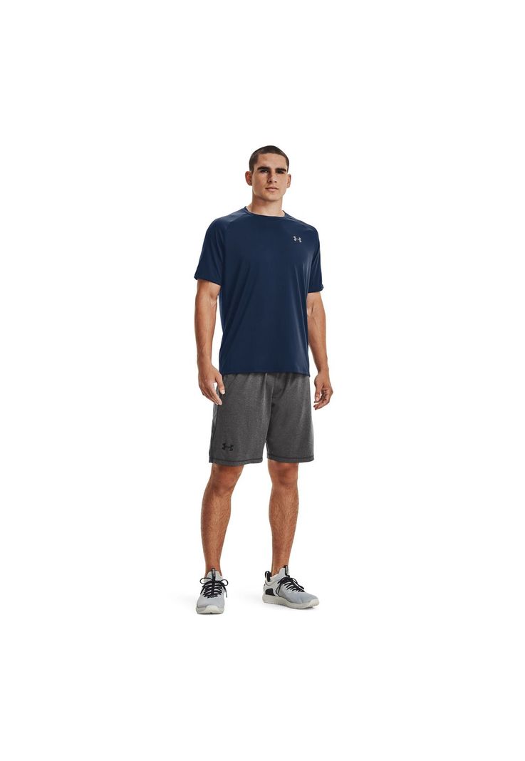 Polera manga corta Tech hombre Azul-5