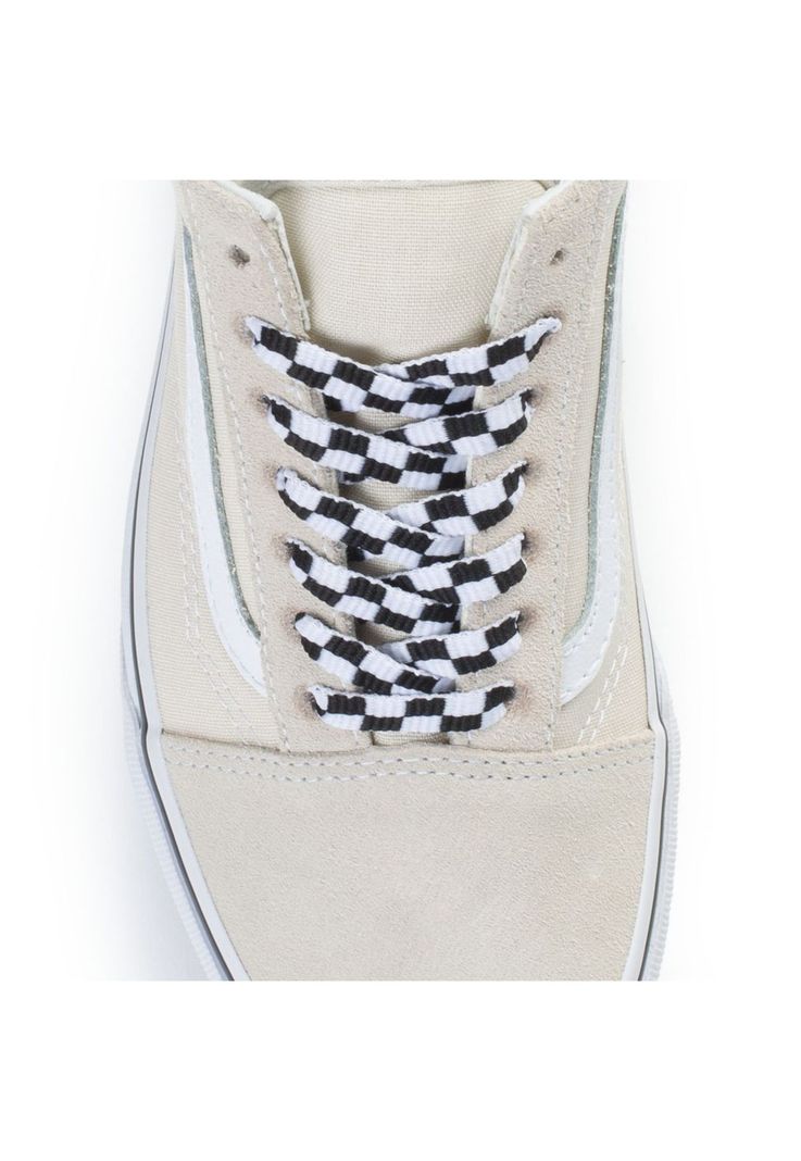 Cordón Hombre Mn Vans Laces 45" Black-White Check-1