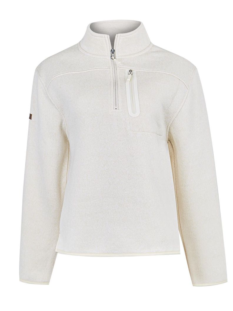 Polar Fibras Recicladas Beige Amber Mujer