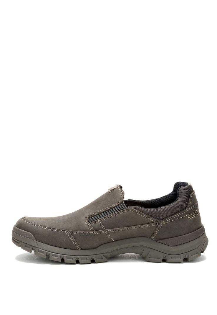 Zapatilla Cuero Hombre Threshold Slip On Gris Pardo-3