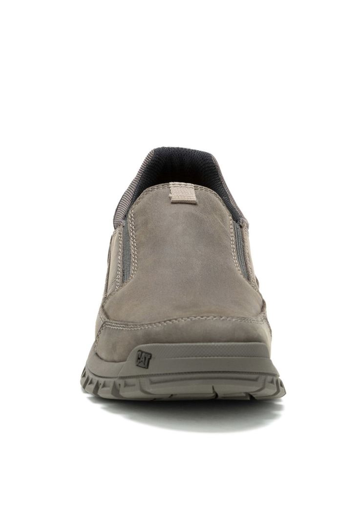 Zapatilla Cuero Hombre Threshold Slip On Gris Pardo-4