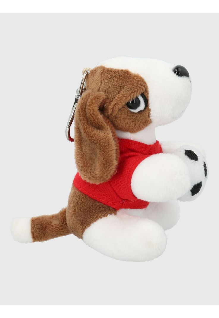 Peluche Perro Hush Puppies Hound Keyring Futbol Café-1