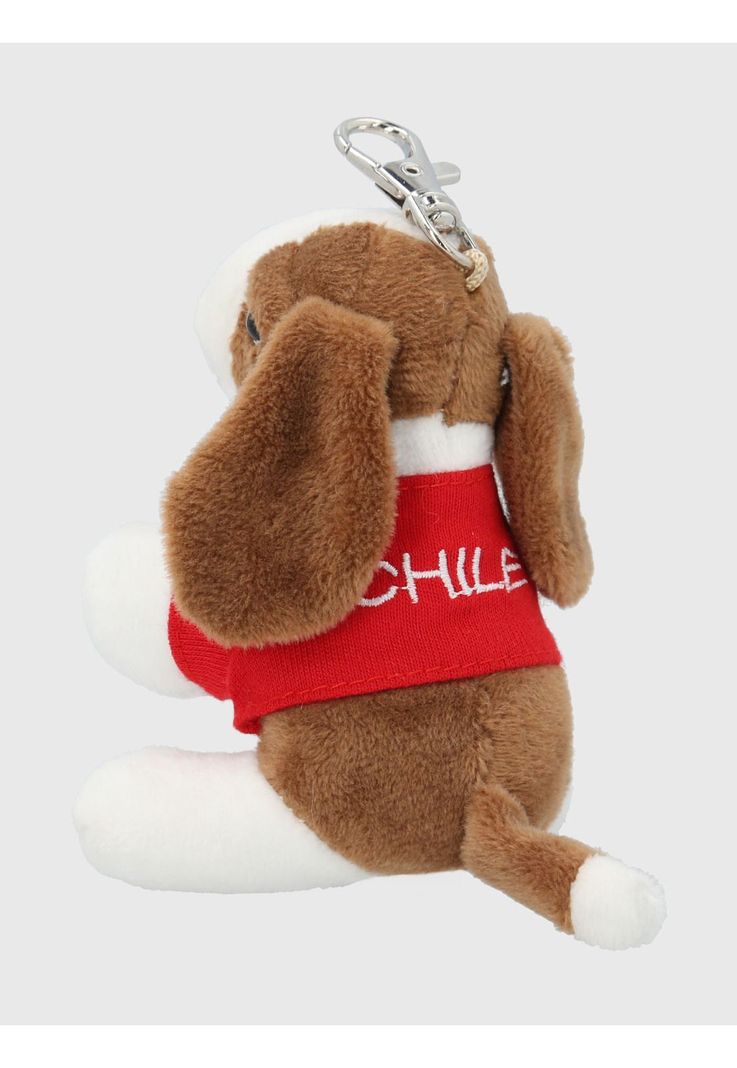 Peluche Perro Hush Puppies Hound Keyring Futbol Café-3