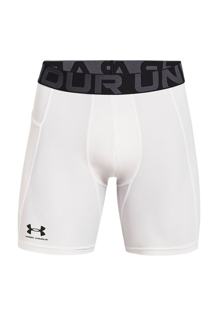 Short Training De Compresión Heatgear® Blanco Hombre-0