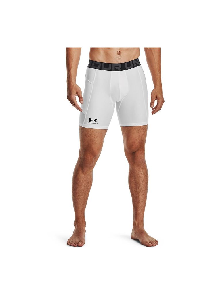 Short Training De Compresión Heatgear® Blanco Hombre-3