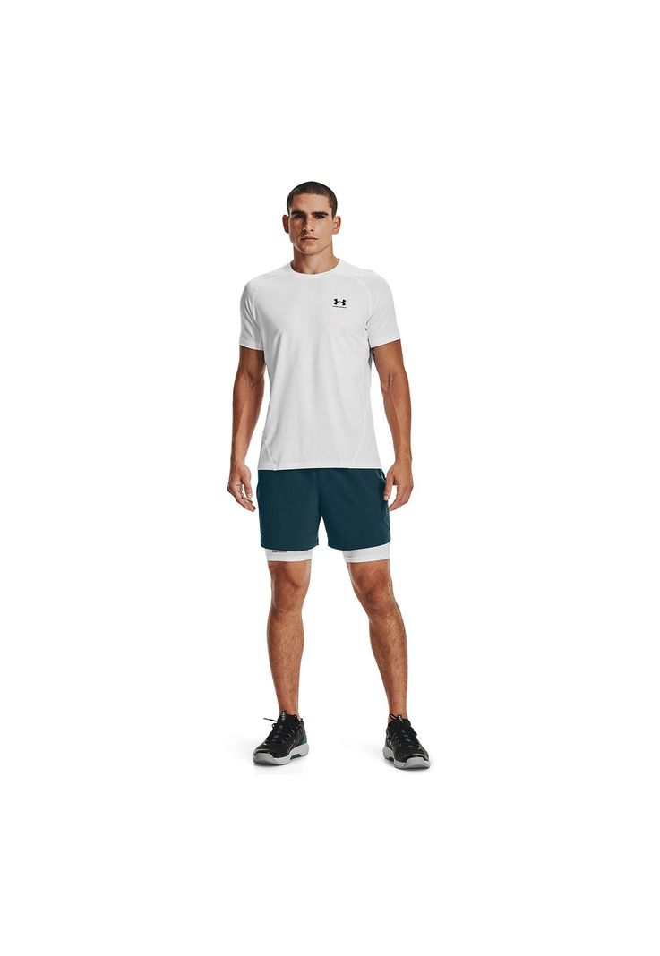 Short Training De Compresión Heatgear® Blanco Hombre-5