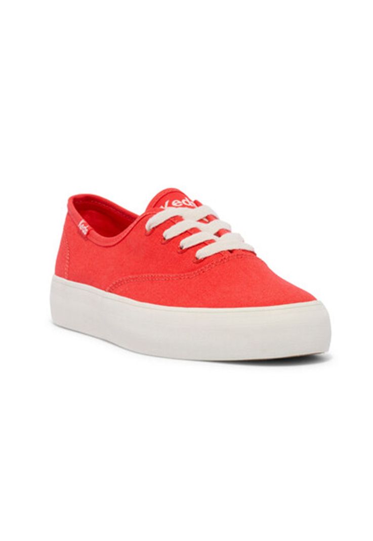 Zapatilla Roja Mujer Champion Gn Canvas -1