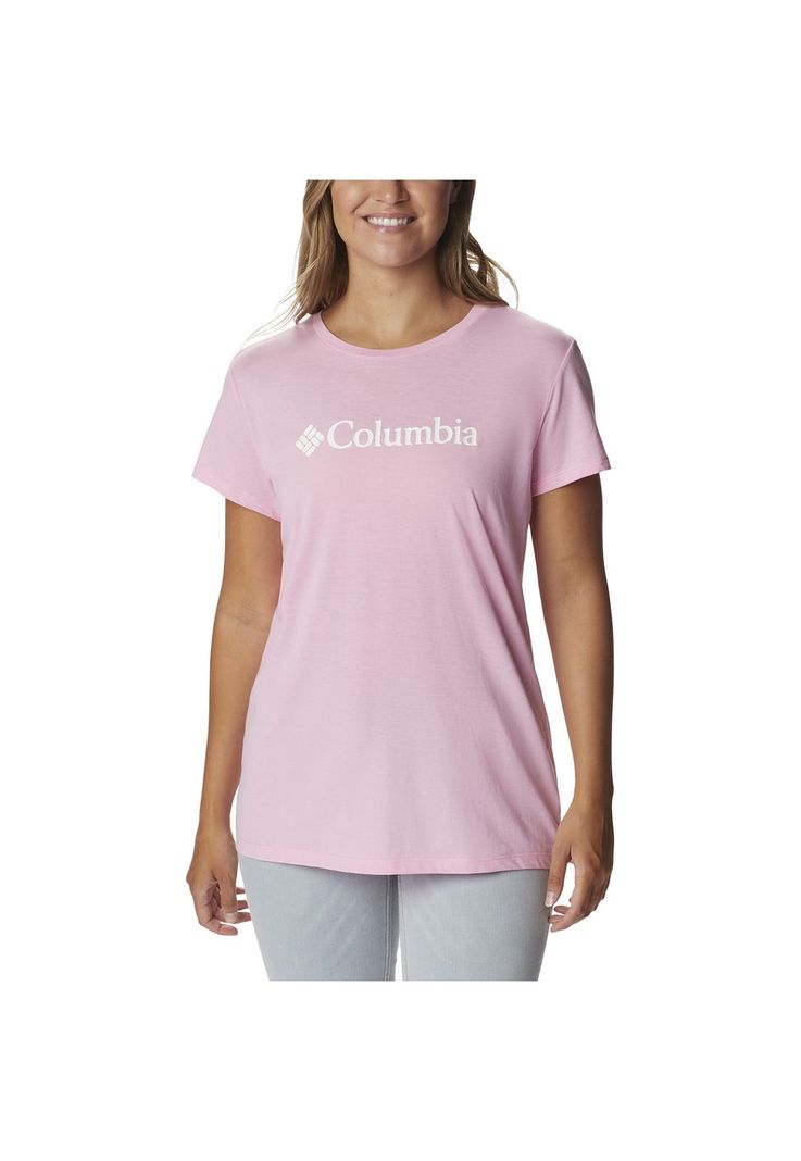 Polera M/C Trek Ss Graphic Tee Rosa Mujer-0