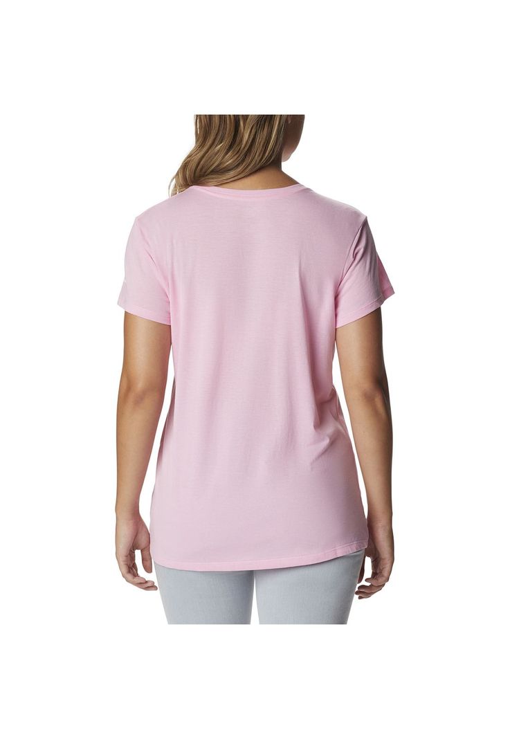 Polera M/C Trek Ss Graphic Tee Rosa Mujer-3