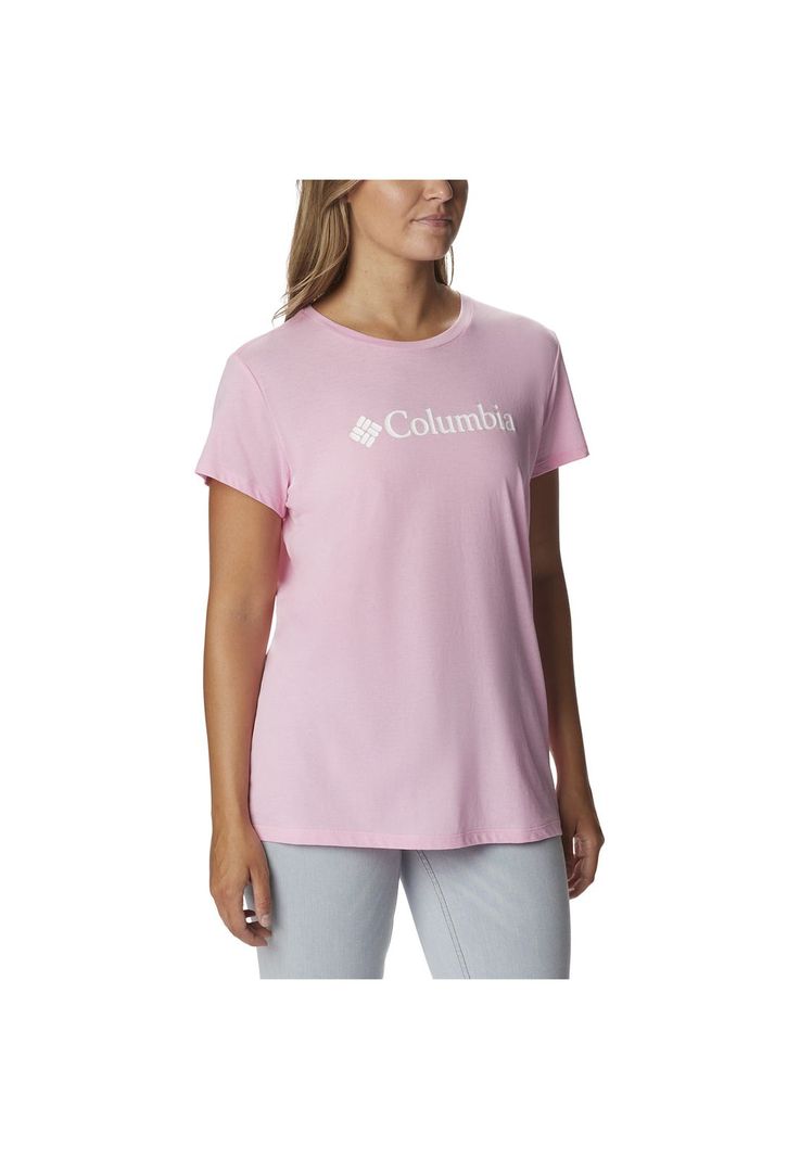 Polera M/C Trek Ss Graphic Tee Rosa Mujer-4
