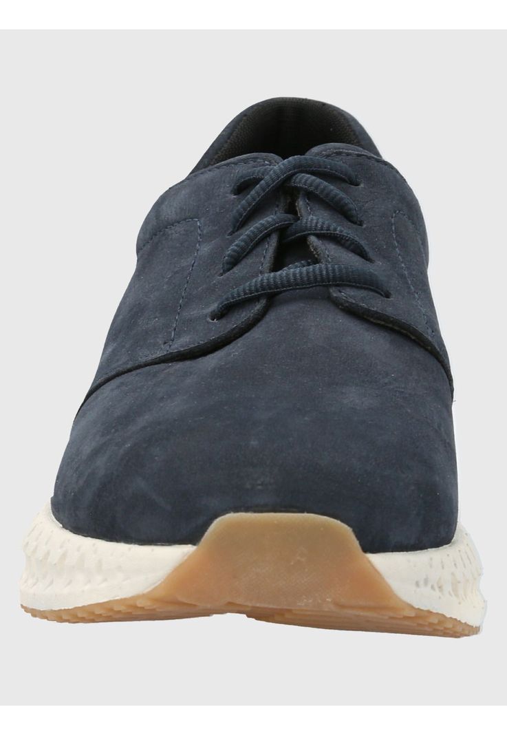 Zapatilla Cuero Hombre Spinal Discover Azul-3