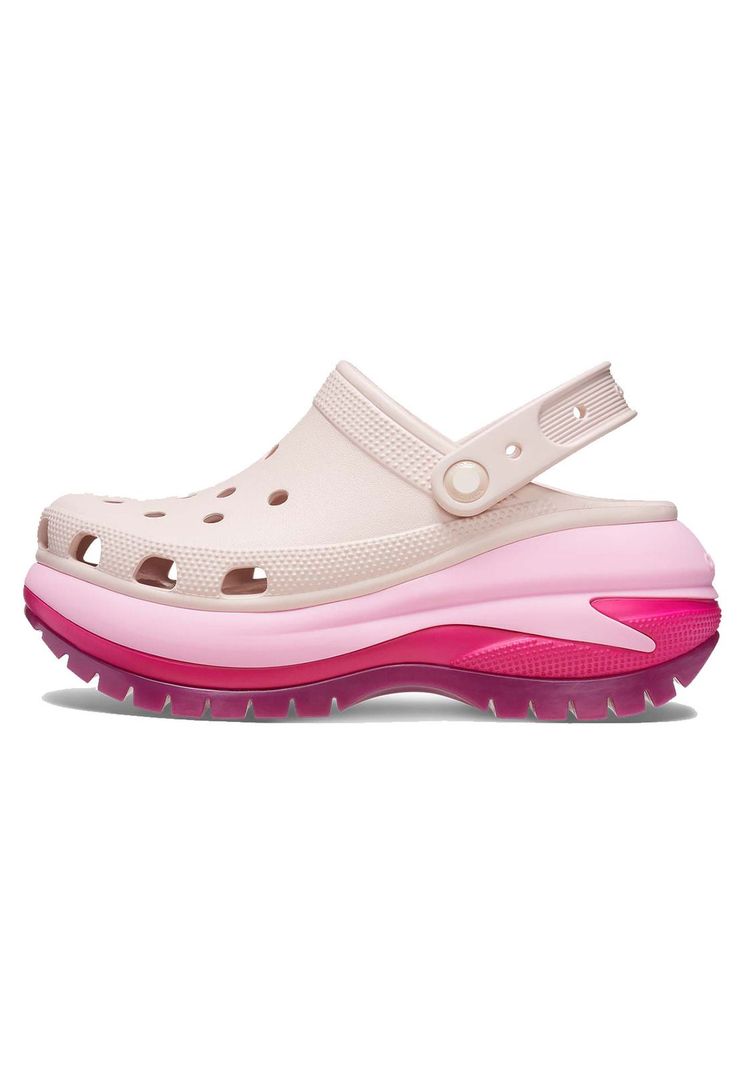 Zueco Mujer Megacrush Matte Rosado-0