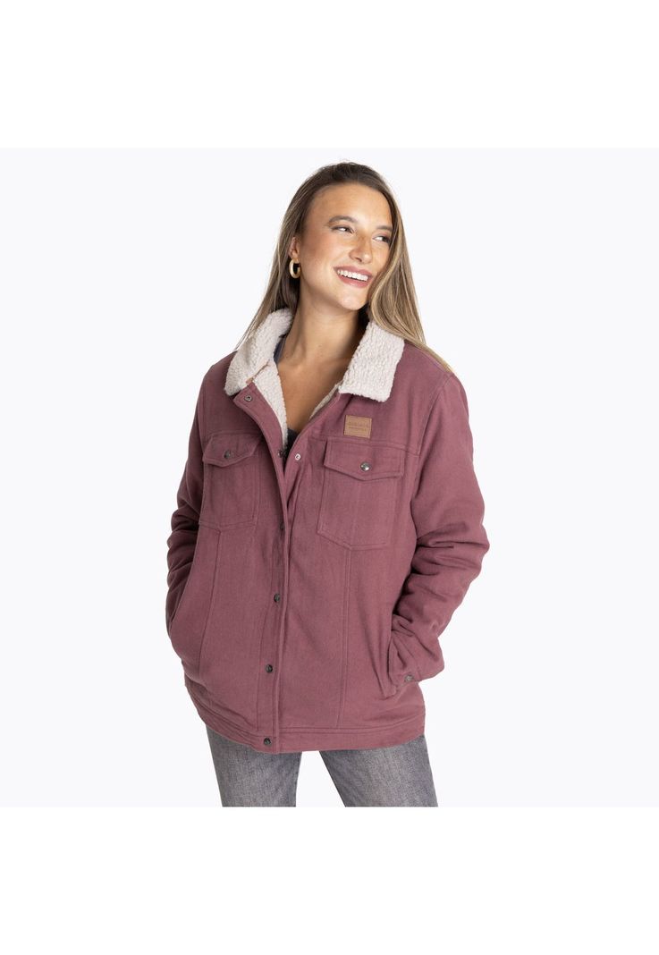 Chaqueta Mujer Vibe Rojo-0