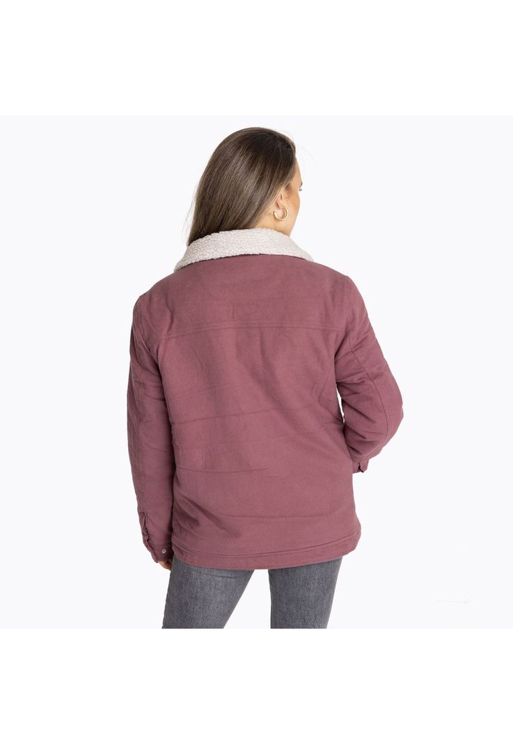 Chaqueta Mujer Vibe Rojo-1