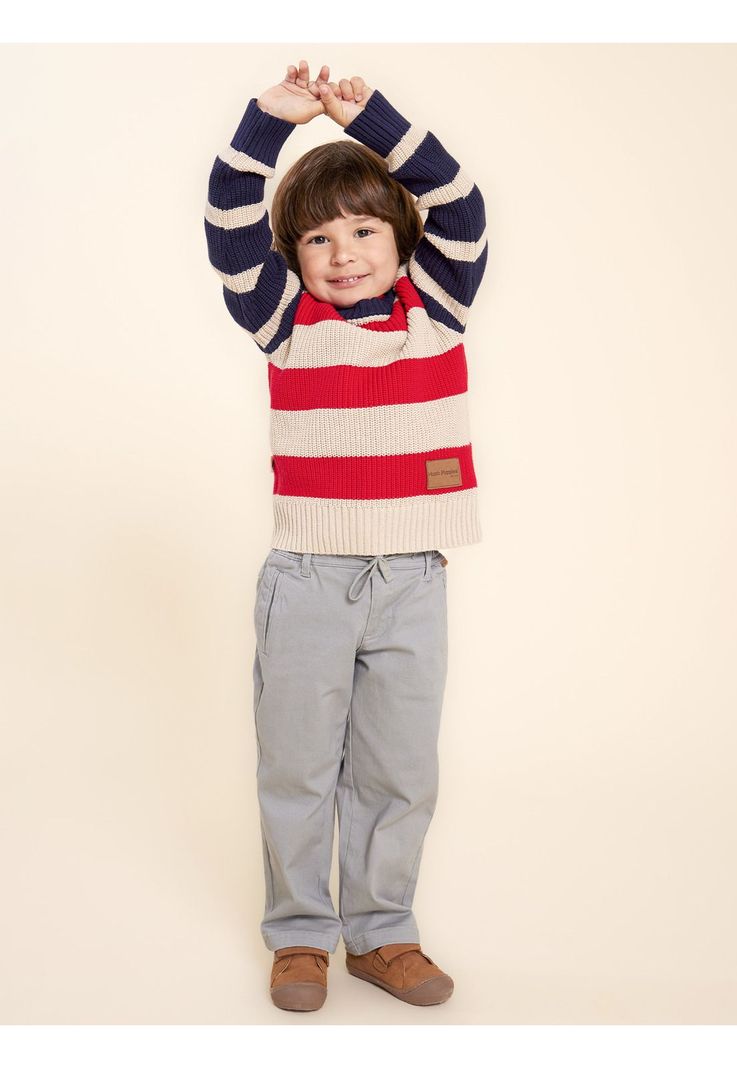 Chaleco Niño Ricardo Rojo-1
