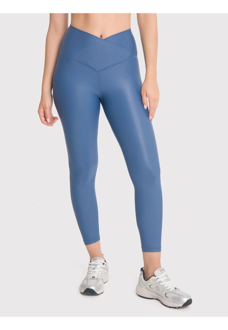 Calza deportiva 7/8 Mujer Hr Ankl Leg Eva II Azul-0