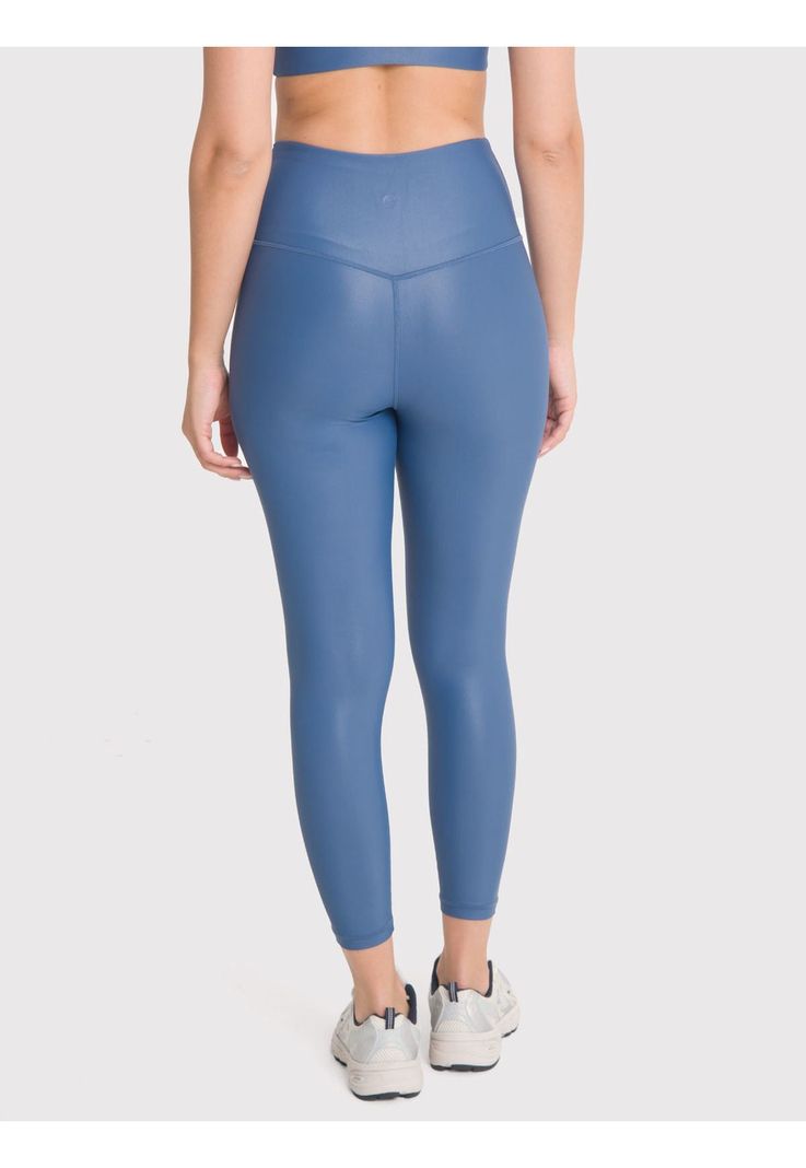 Calza deportiva 7/8 Mujer Hr Ankl Leg Eva II Azul-4