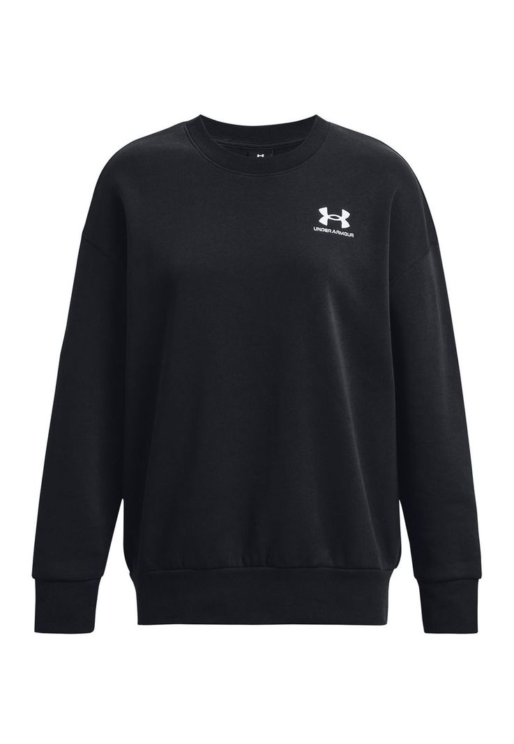 Polerón Oversize Icon Fleece mujer Negro-0