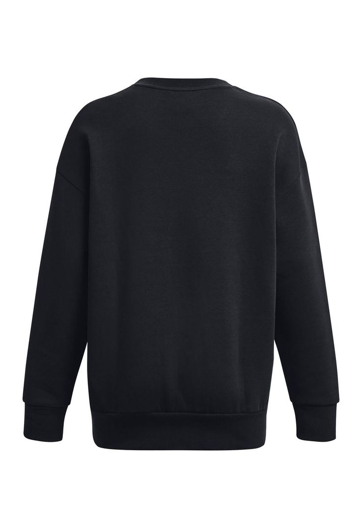 Polerón Oversize Icon Fleece mujer Negro-1