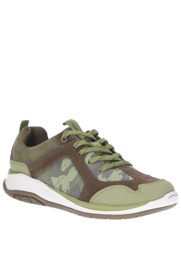Zapatilla Cuero Bosco (30-35) Verde Niño-0