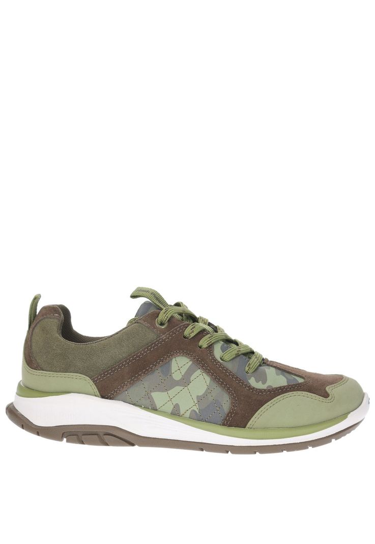 Zapatilla Cuero Bosco (30-35) Verde Niño-1