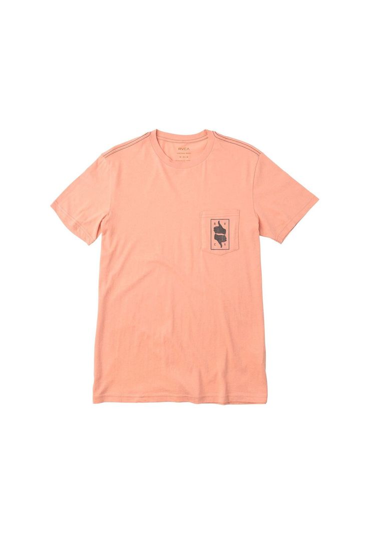 POLERA MANGA CORTA THUMBS UP TERRACOTA