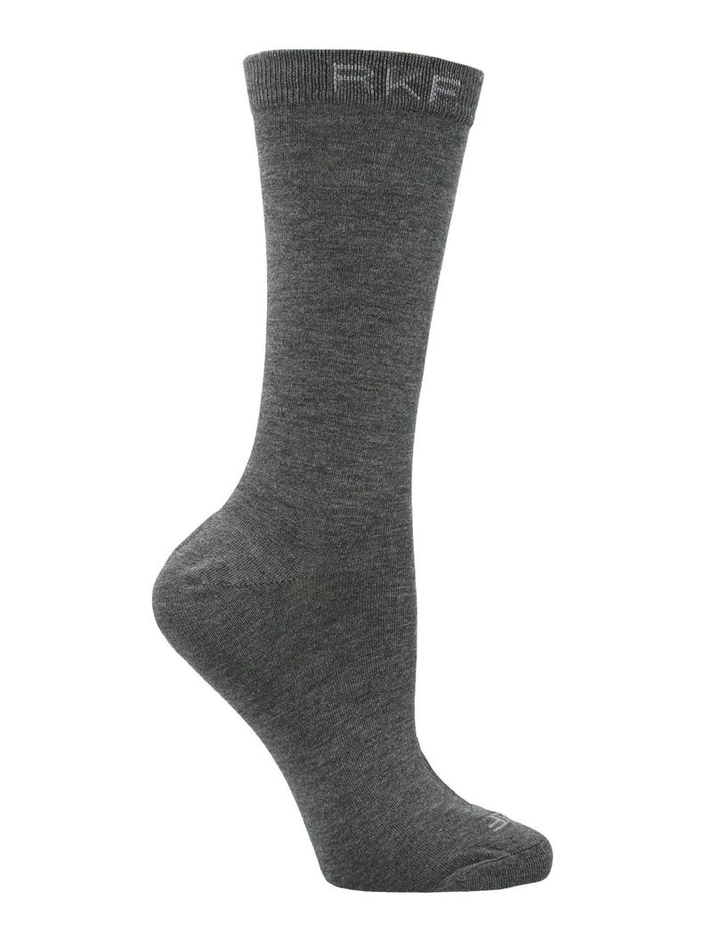 Calcetín Bambú Mujer C Plain Gris