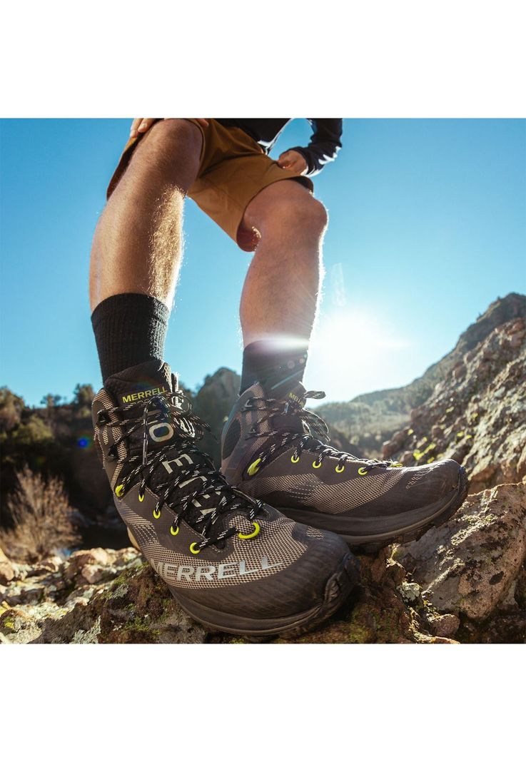 Botín Mujer Rogue Hiker Mid GTX Café Oscuro Merrell