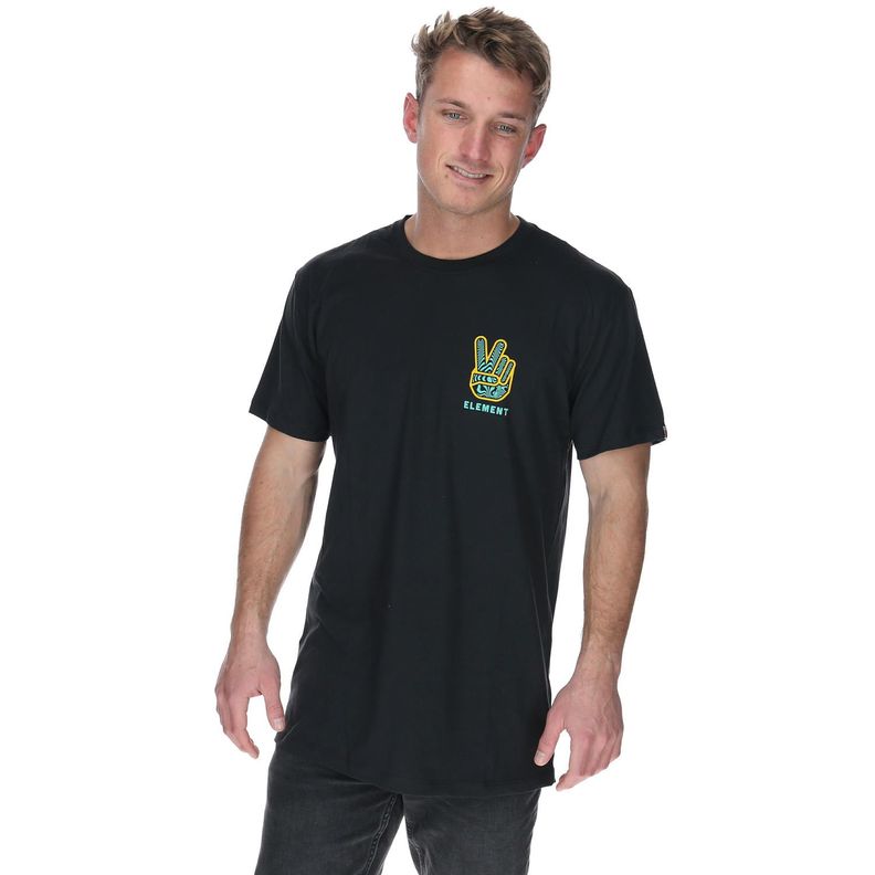 Polera M/C Hombre Tredco Ls Polera Negro