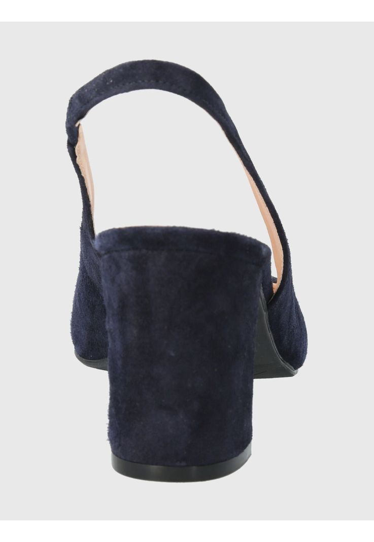 Zapato Cuero Azul Oscuro Mujer Temu -5