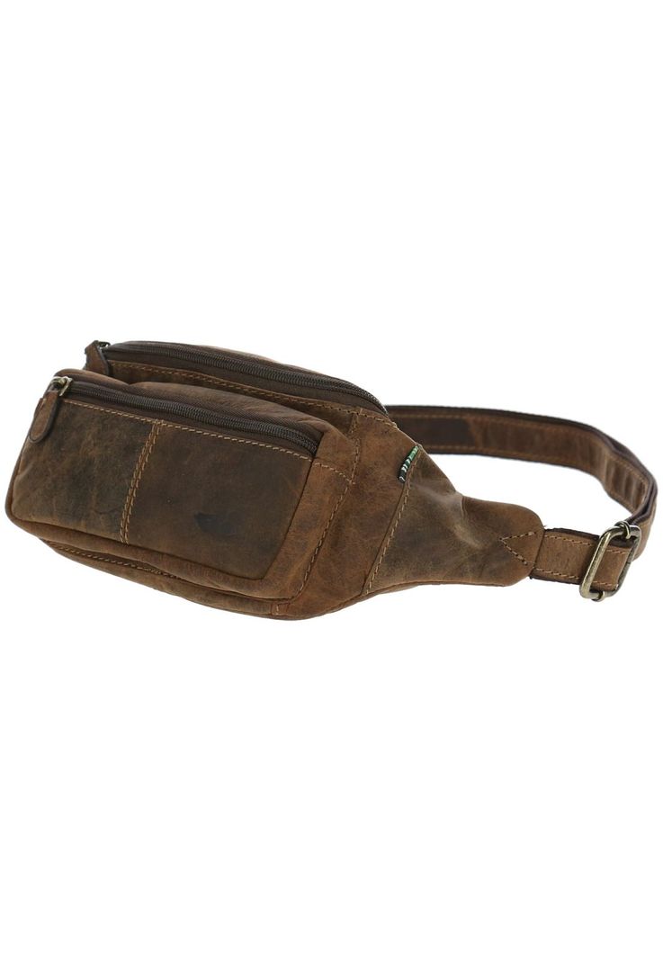 Banano Cuero Unisex Oh Waistbag Verde-1