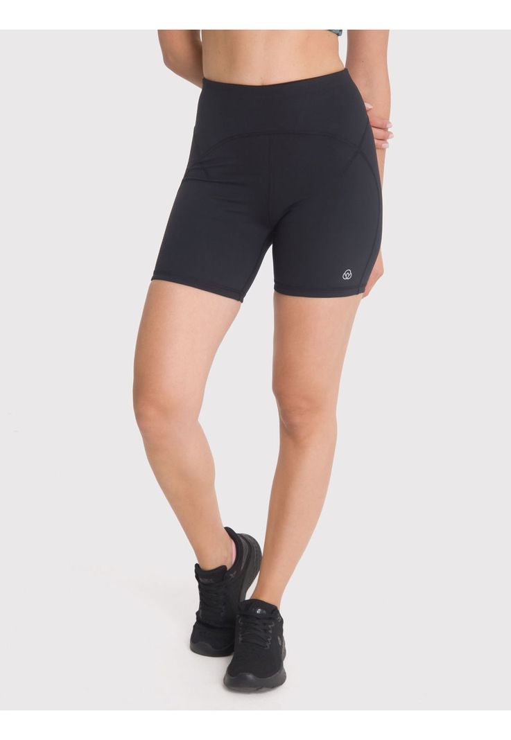 Short deportivo Mujer Nora Negro-1