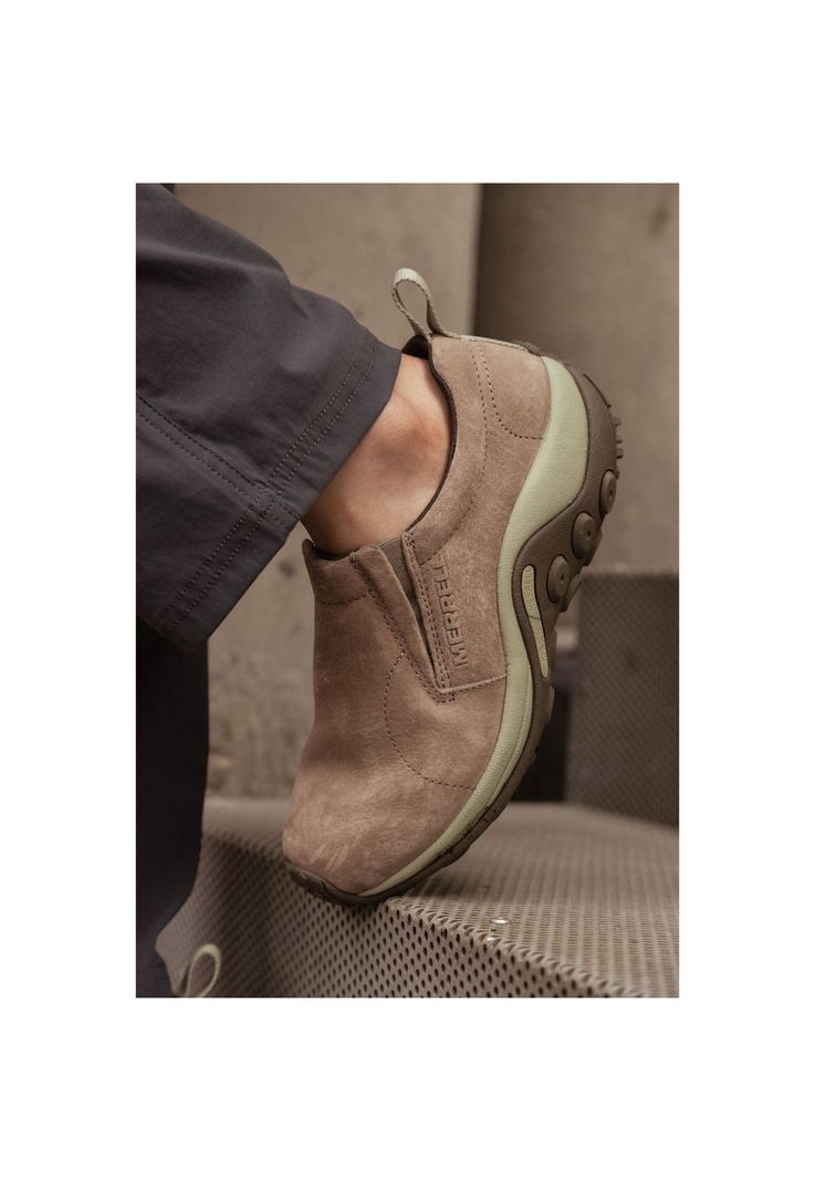 Slip On Mujer Jungle Moc Café Claro-1