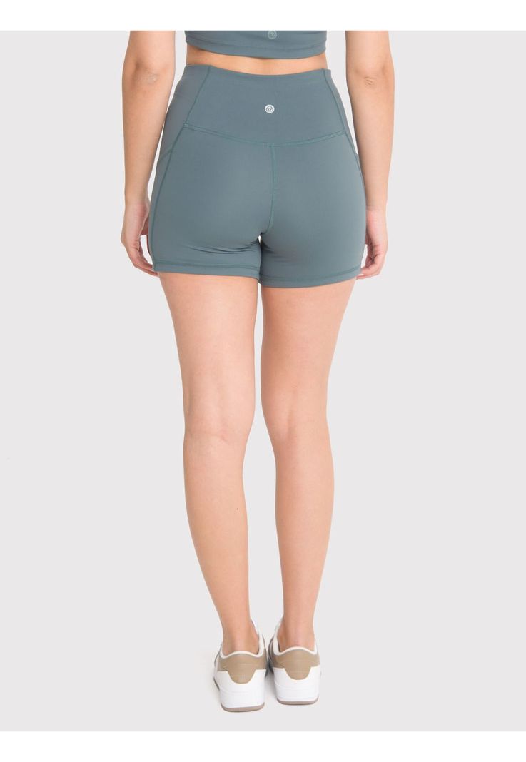 Short deportivo Mujer Soma Verde-4