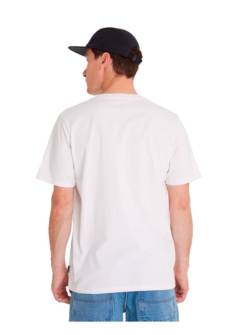 Polera manga corta Hombre Short S Blanco-4