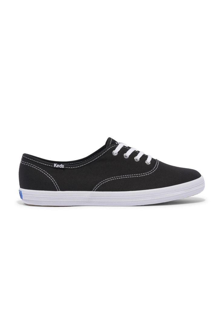 Zapatilla Mujer Champion Canvas Negra-0