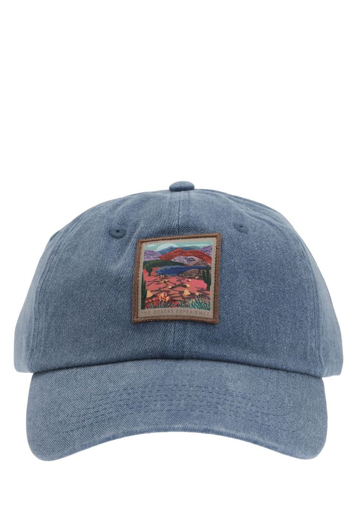 Gorro Algodon Organico Azul Desert Unisex-0