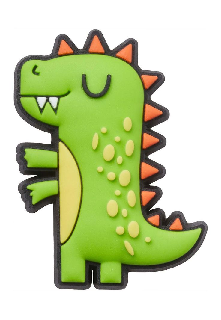 Jibbitz Crocs Dinosaurio Verde-0