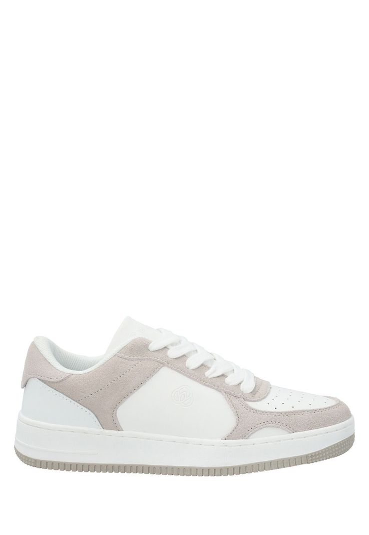 Zapatilla urbana Mujer Alyson Blanca/ Beige  -3