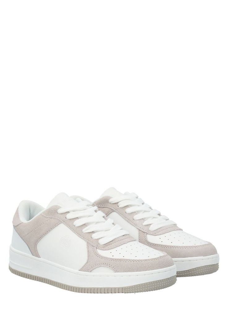 Zapatilla urbana Mujer Alyson Blanca/ Beige  -9