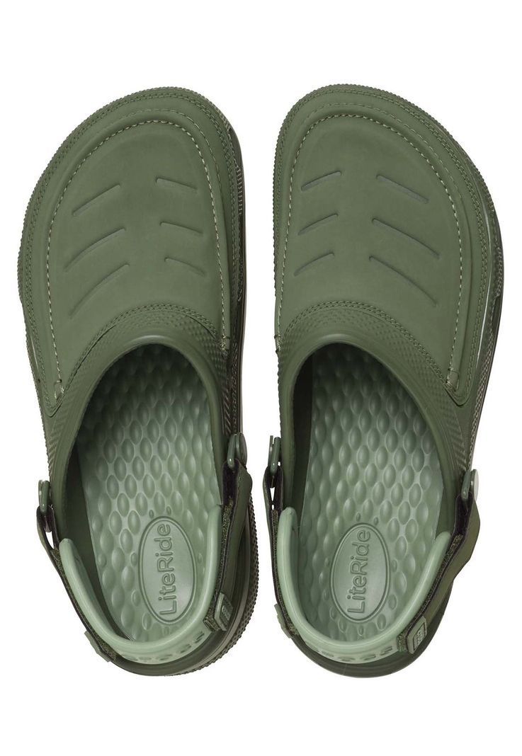Zueco Crocs Hombre Yukon Vista Ii M Verde-4