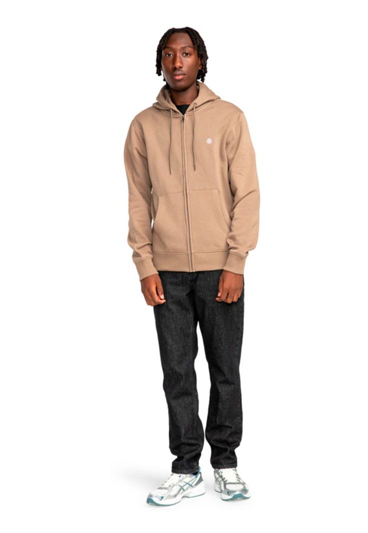 Polerón Hombre Cornell Classic Full Zip Beige-0
