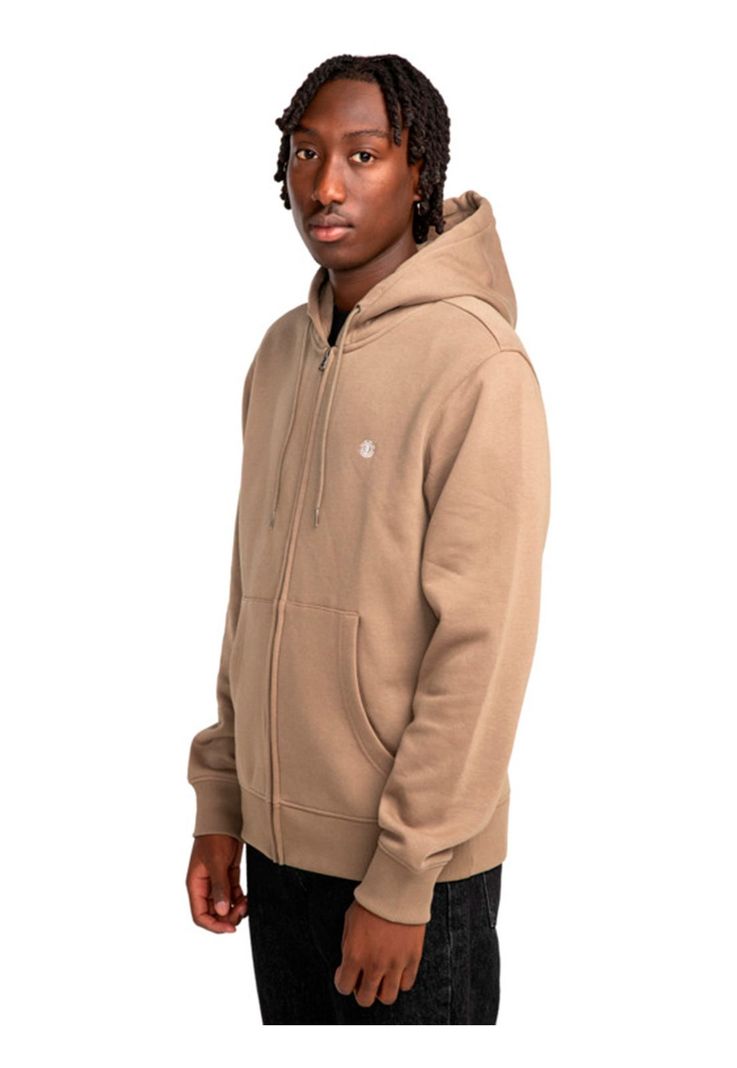 Polerón Hombre Cornell Classic Full Zip Beige-1